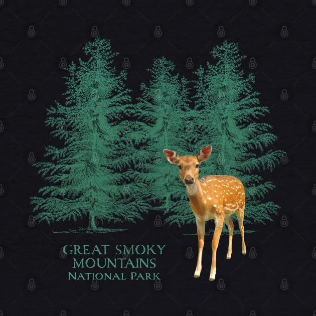 Great Smoky Mountains National Park Vintage Design Souvenir by Pine Hill Goods